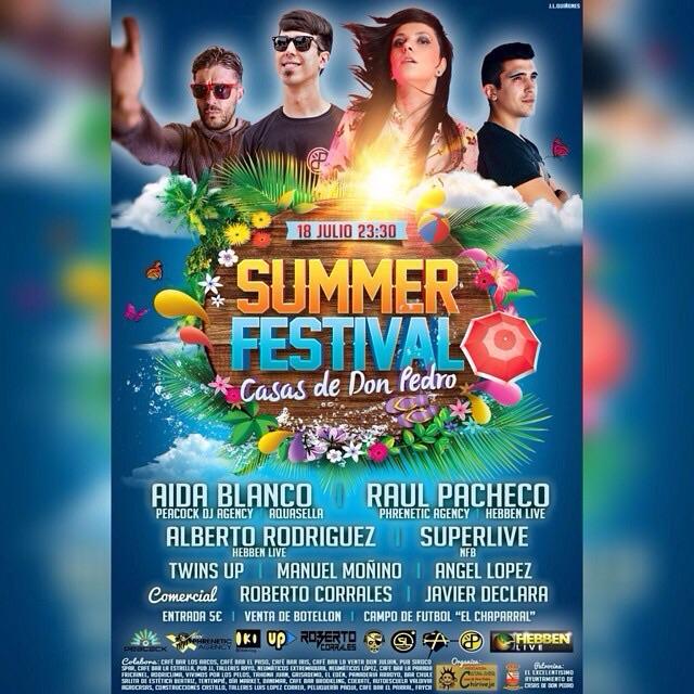 Nievesgf95's tweet photo. Esta noche tienes una cita en Casas de Don Pedro! #summerfestival http://t.co/icbv9yYFgL