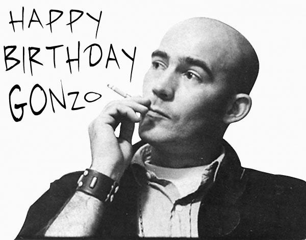 Happy Birthday to the man and the legend, Hunter S. Thompson! 
