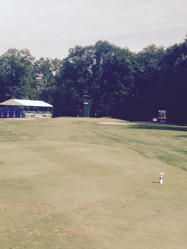 toledogolfshow's tweet photo. My office today! #Working #MarathonClassic #lpga http://t.co/q5XuCZ2ogn