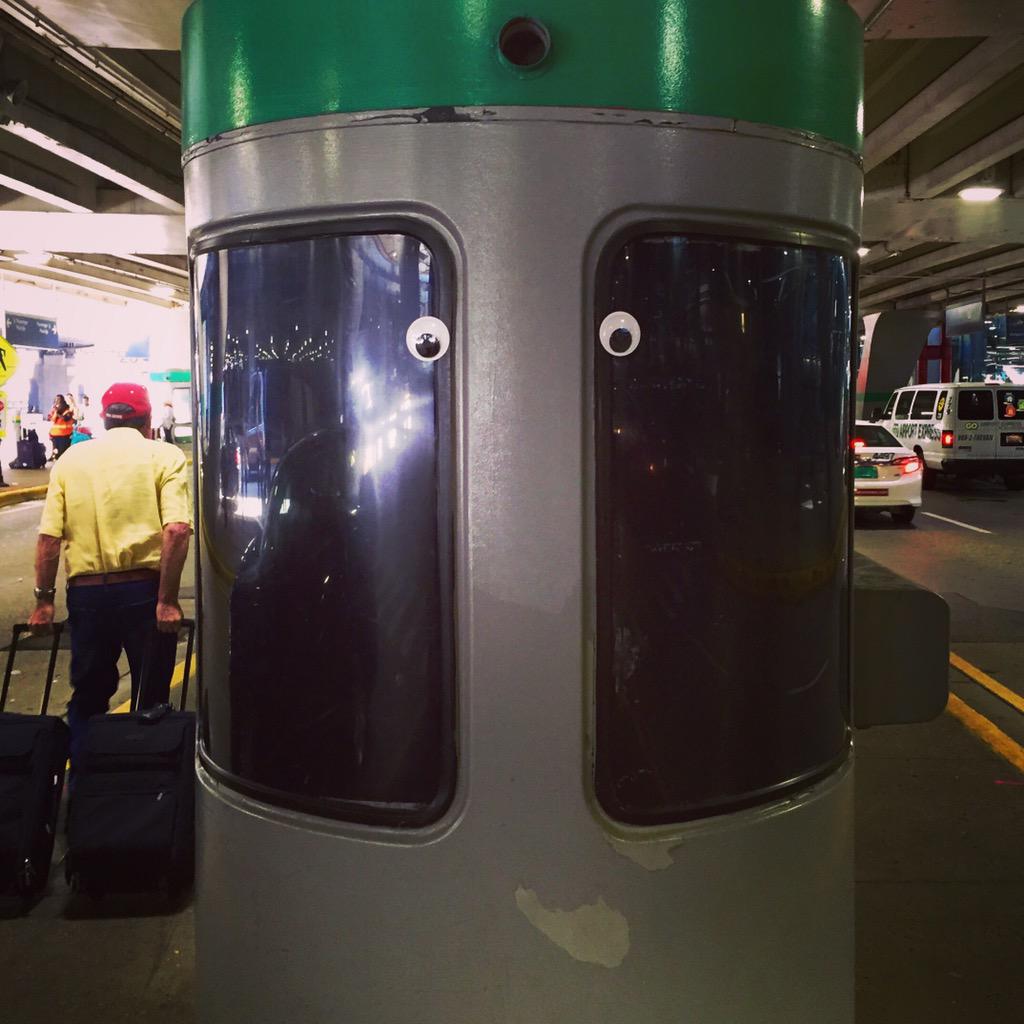 Don't sit in the departures lane for too long or homie's gonna squeal on you