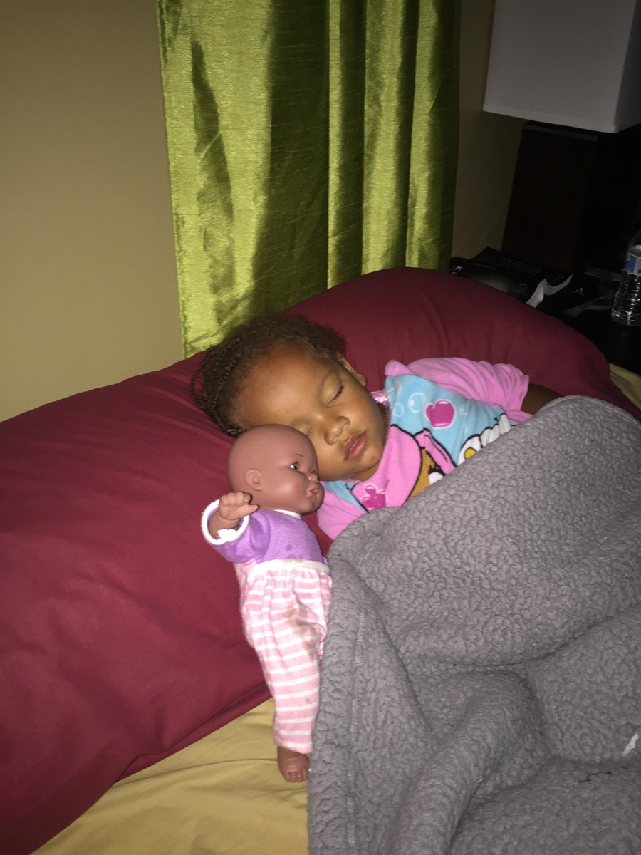 Aww. Why can't she be this peaceful all of the time?