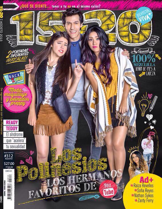 PolinesiosMTY's tweet image. RT SI QUIERES AMBAS PORTADAS 😍. 
💥 #LosPolinesiosEn15a20 💥