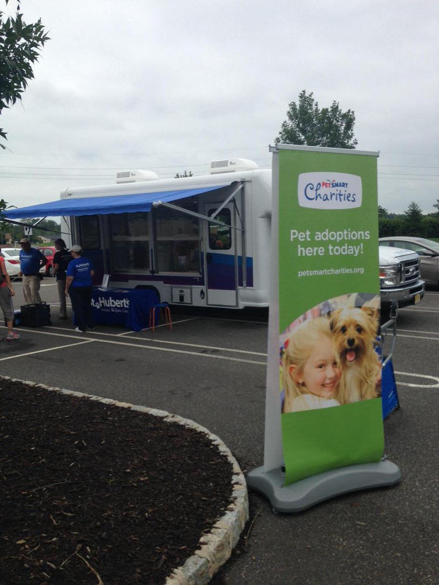 Adoption event Store 2143.St. Huberts new RV the "Zephyr". Air cond. mobile adoption vehicle.  <a href="/angeljamespetm/">Angel James</a> #wnj