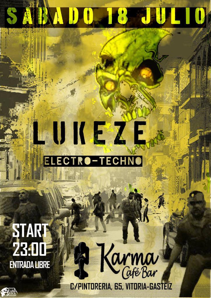 aranarock's tweet photo. @gasteizhoy Dj LUKEZE en el Karma #electro #techno @KubikVitoria @JimmyJazzGz @DarKHablar @halabedi  @DJMagEs http://t.co/HnvdBL4hiB