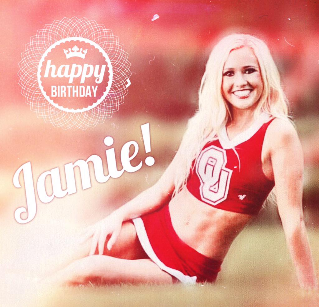 Happy birthday to THE Jamie Andries! She\s definitely going to make us CA supporters proud at OU   