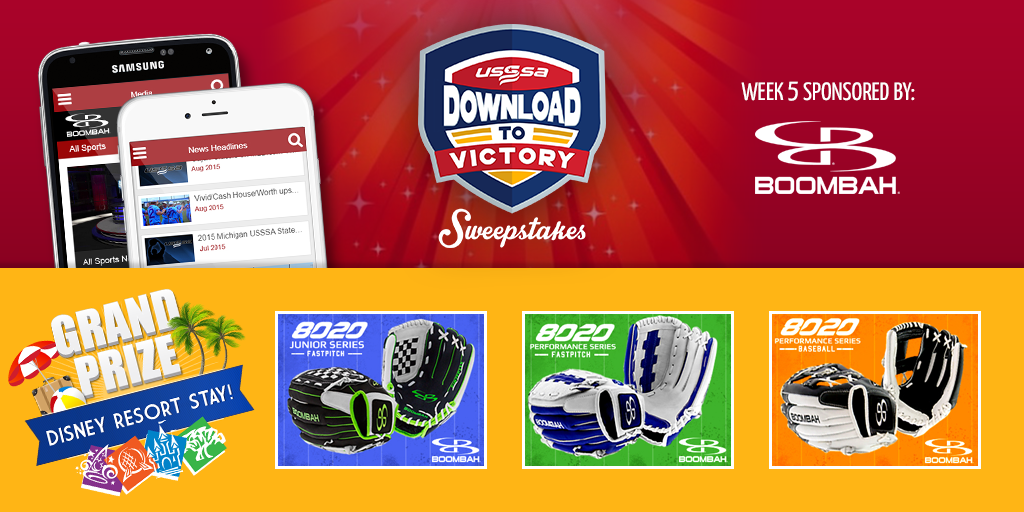 USSSA's tweet photo. Want to WIN @BoombahInc Gloves? Enter here: http://t.co/nukLTI5o0H #WinWithUTrip http://t.co/lWUTygjNCL