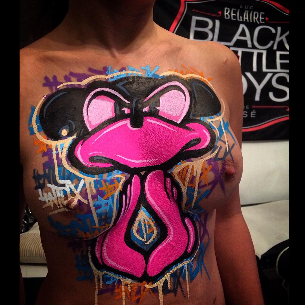 intoxartist's tweet photo. Here i am on twitter #bodypainting #art #artwork #paris #lifestyle #intox #followordiestupid http://t.co/I5TnufHtos