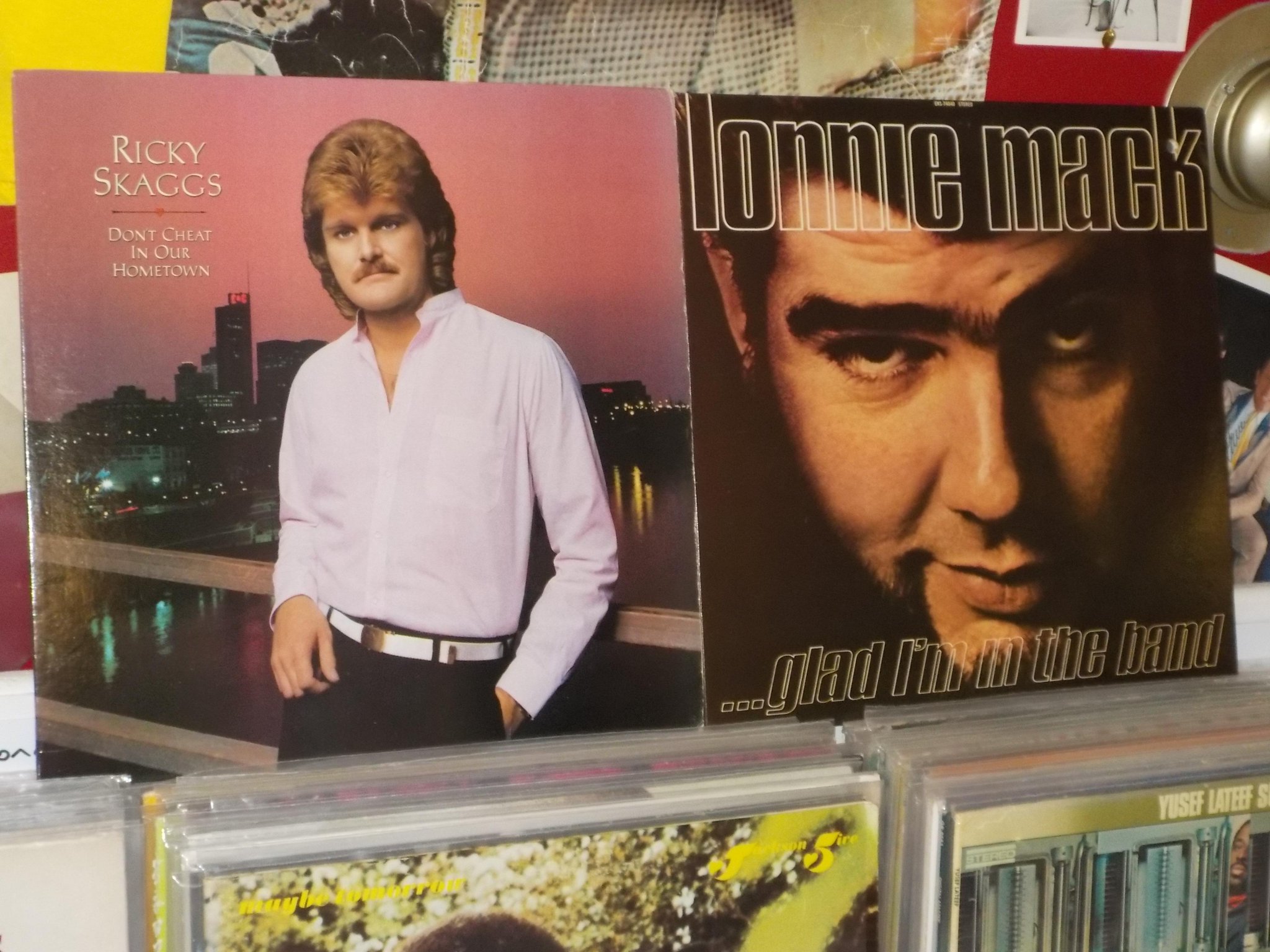 Happy Birthday to Ricky Skaggs and Lonnie Mack 
