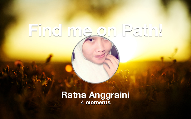 Find me on #Path now! Go to: path.com! #thepersonalnetwork