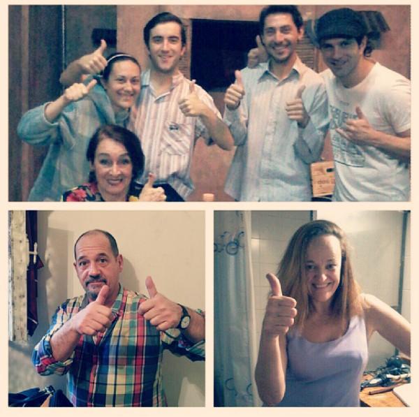 DedicadoJChavez's tweet photo. Otro finde de localidades agotadas para #LDVL fabuloso @renzochavez @SantiagoCaamano @soymercedesok @pacogorrizok 👏👏👏 http://t.co/vVTf14johc