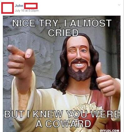 CBRantFails's tweet photo. What they hell does this even mean and why is it over a picture of Bro-Jesus? #CBRantRoom #MemeChamps http://t.co/TH5AwofCpH
