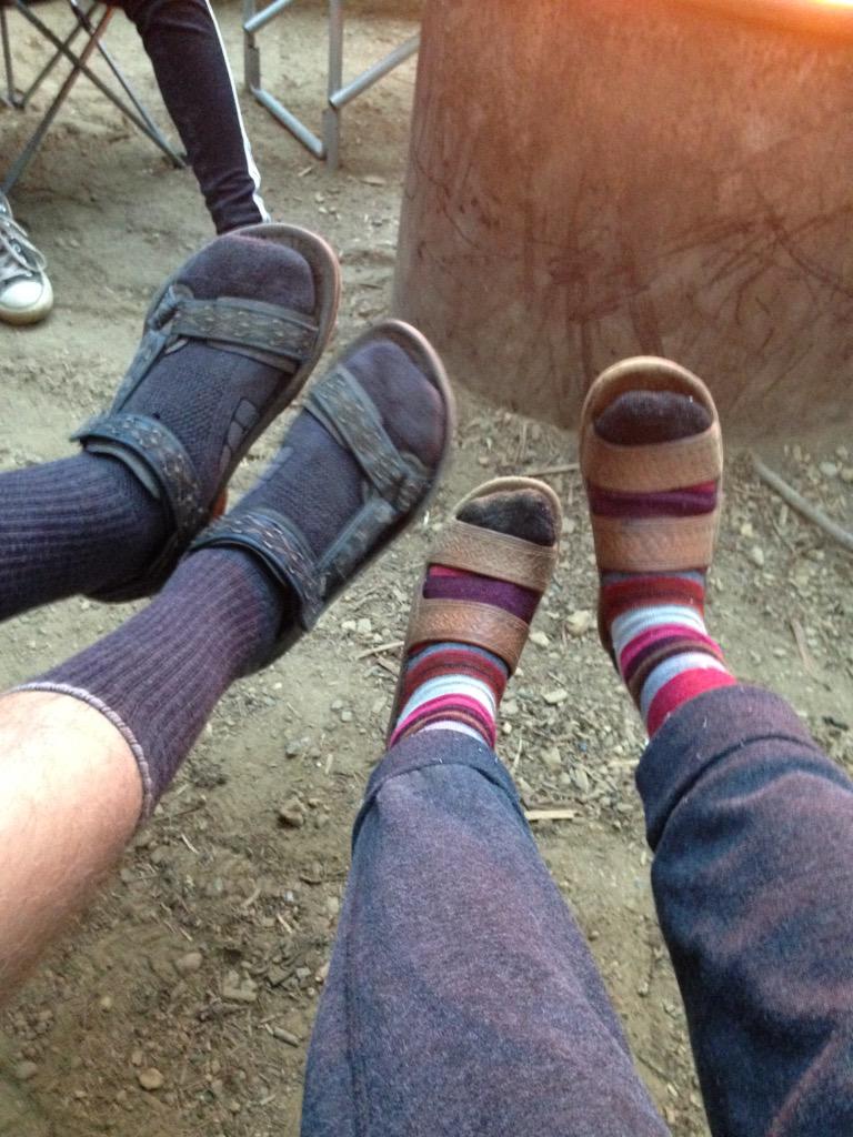 alli_stepan's tweet photo. When you and your brother have the best style at the family camp out #socksandsandals #hawaiian #camo http://t.co/6xdVoIKuNX