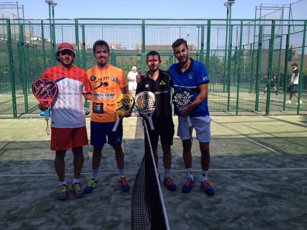 Ganamos semifinales del oro <a href="/FCatalanaPadel/">FCP - Federació Catalana de Pàdel</a> a bainad-Rivera por 62 75. Mañana final a las 12h. <a href="/PadelRevolution/">Padel Revolution</a>