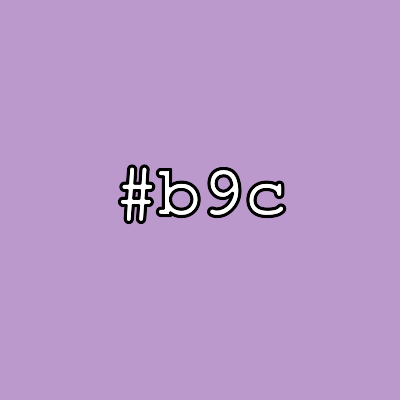 word2color's tweet image. bgc #b9c