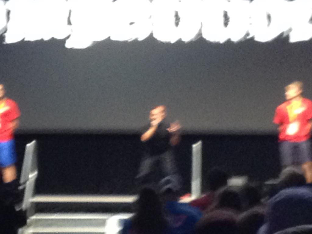 StFerdYG's tweet photo. Entertainment, Fr. Leo style #steubystl http://t.co/3Bo9SYVjV4