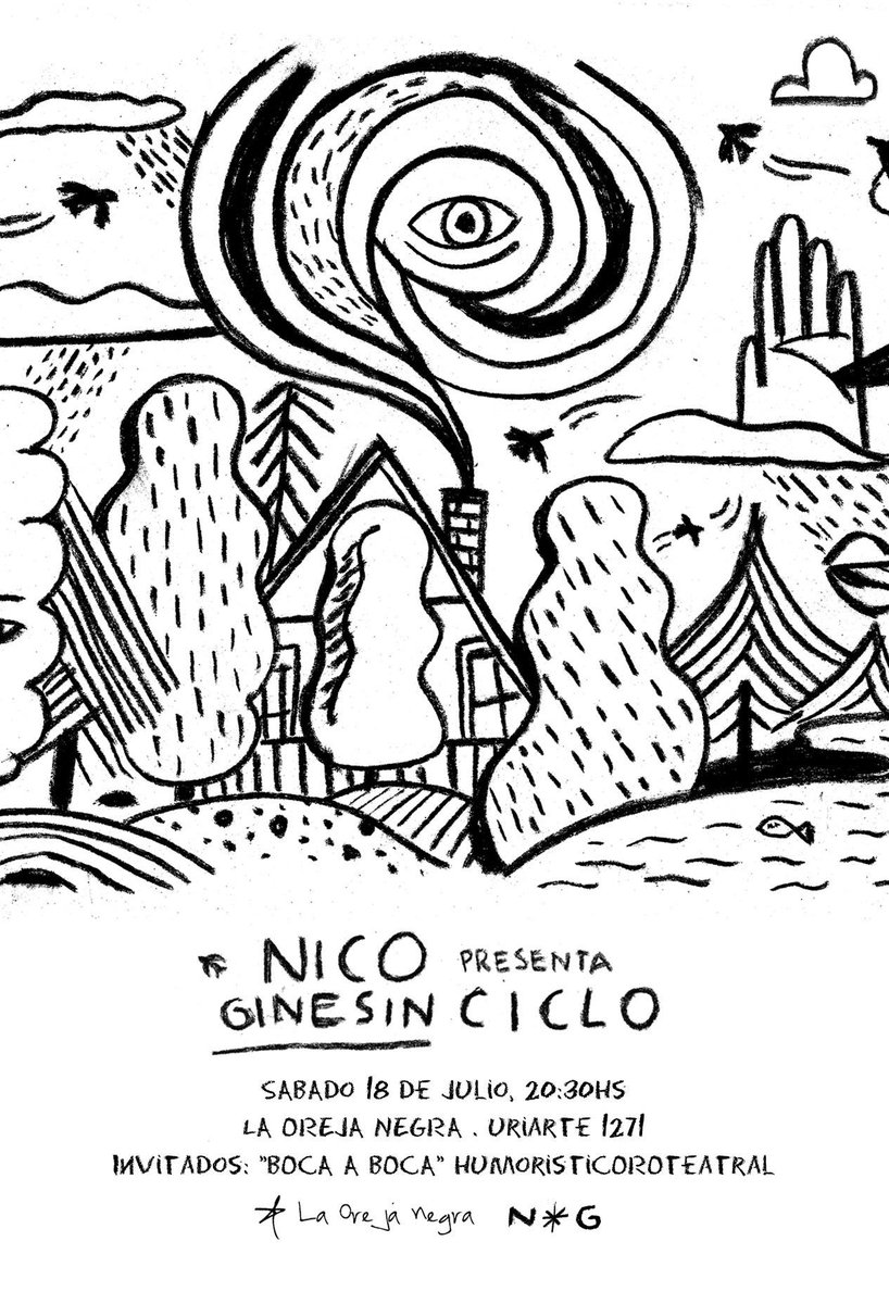 MoochilaTv's tweet photo. HOY! @nicoginesin presenta CICLO en @LaOrejaNegra Escuchá el acústico que hizo exclusivo! http://t.co/fLavuJFLW0 http://t.co/jYQj3oa4p6