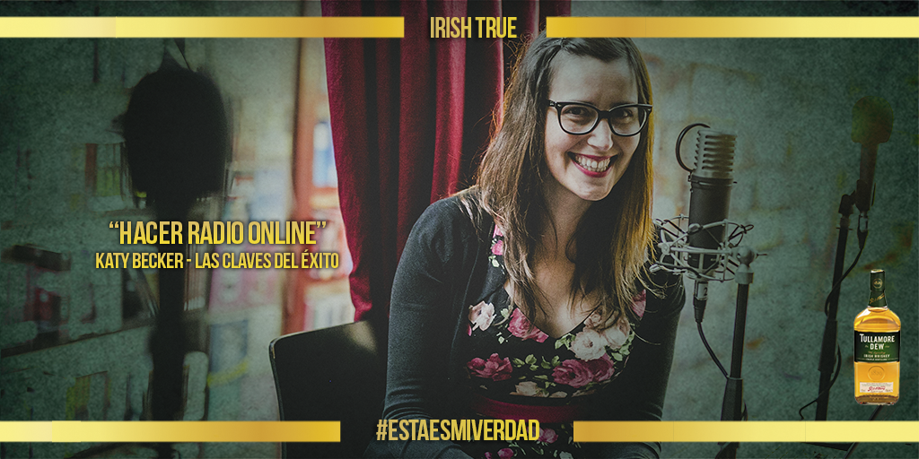 TullamoreDEWCL's tweet photo. El mundo la conoció gracias a sus tweets. Hoy @KatyBecker tiene su  programa radial de @QueLeoChile #EstaEsMiVerdad http://t.co/hm3XVtRaWN