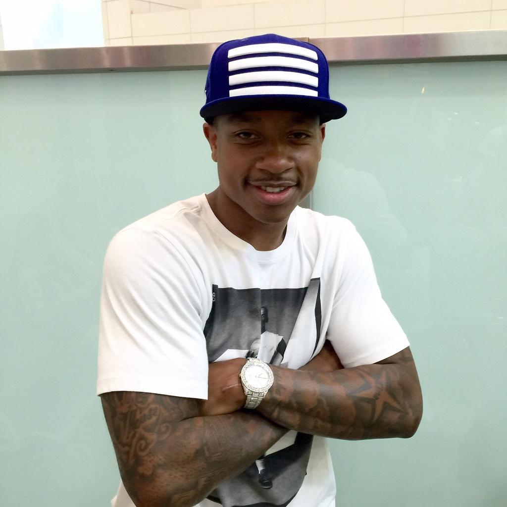 The one and only <a href="/Isaiah_Thomas/">Isaiah Thomas</a> of the <a href="/NBA/">NBA</a> <a href="/celtics/">Boston Celtics</a> goin UP in the <a href="/FLAGSH1P/">Flagship Lifestyle</a> x <a href="/NewEraCap/">New Era Cap</a> collab snapback.