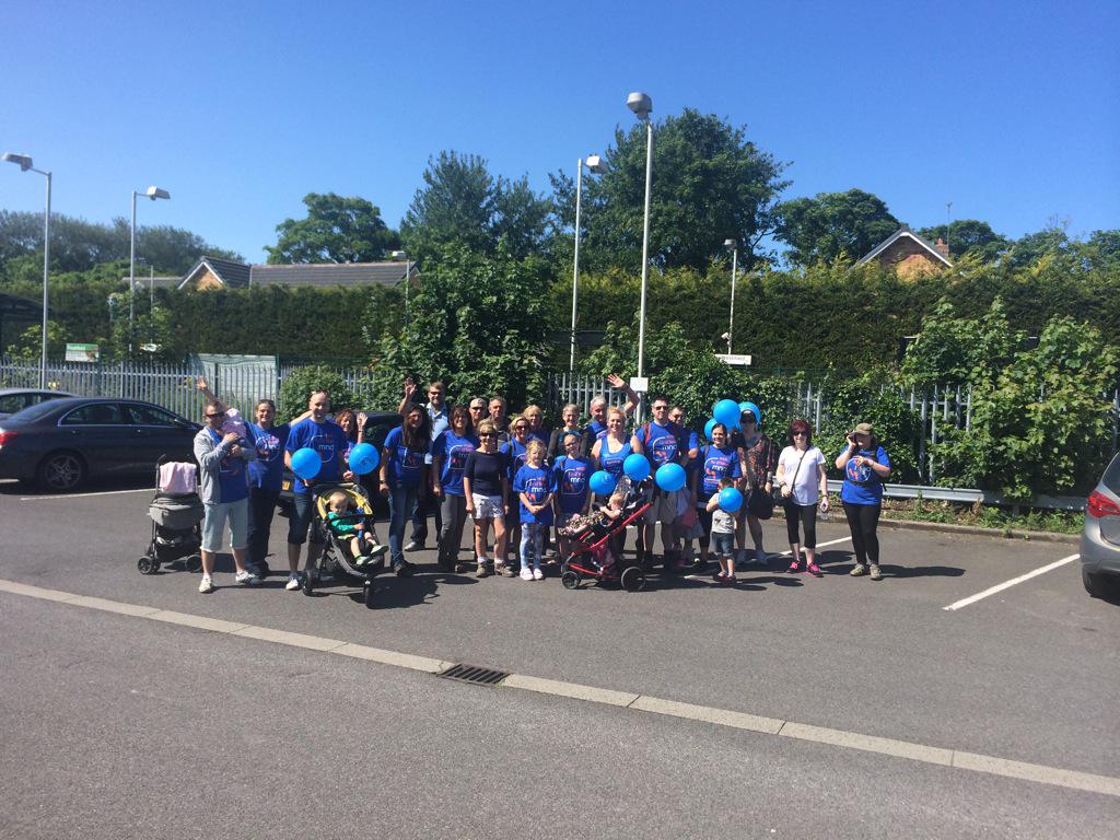 Amazing day raising money for Mnd thank you everyone #mnd