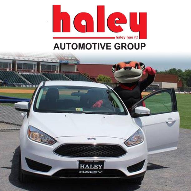 GoSquirrels's tweet photo. Courtesy of @HaleyAuto, one lucky winner will be driving home a new Ford Focus from The Diamond tonight! #HaleyHasIt http://t.co/EJ9wvgaa6j