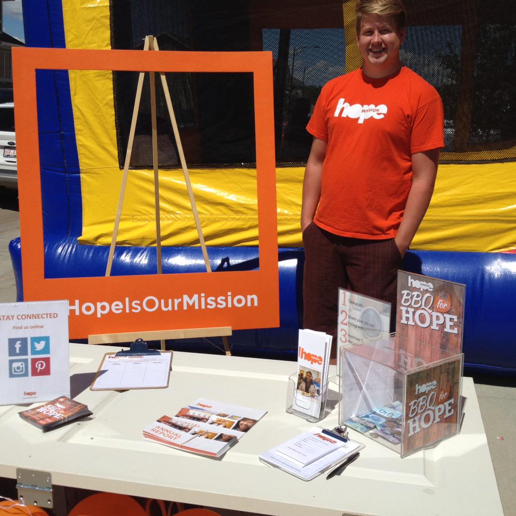 HopeMission's tweet photo. We're #grillinforgood with our #bbqforhope sponsor, Encore Master Builder! Supporting those in need, this summer. http://t.co/IyMJh0RSdr