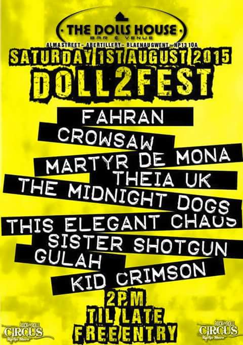 Ceri_RockNMetal's tweet photo. #Dollfest2 #Day2 #Greatlineup #Dollshouse @Ceri_RockNMetal  @therocknrollcir @BRfmRadio http://t.co/9bHOPpiGgF
