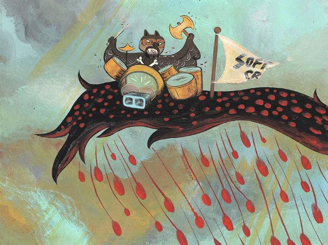 christineziemba's tweet image. Art 2nite in LA: @danielrolnik opens Pacific&amp;amp;Northwest; @edwinushiro, #DEEPSPACE @Giant_Robot bit.ly/1OhTvAn