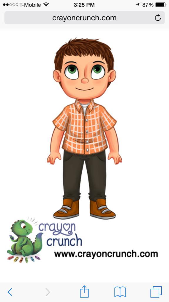 Just customized my <a href="/crayoncrunchinc/">Crayon Crunch</a> book. Can't wait to get it!
