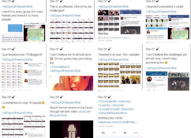DutchLovaticXx's tweet photo. Done every single challenges and I LOVED IT!!! #CimorelliHeartsOnFire #30DaysOfHeartsOnFire http://t.co/eYzgY0WTR1
