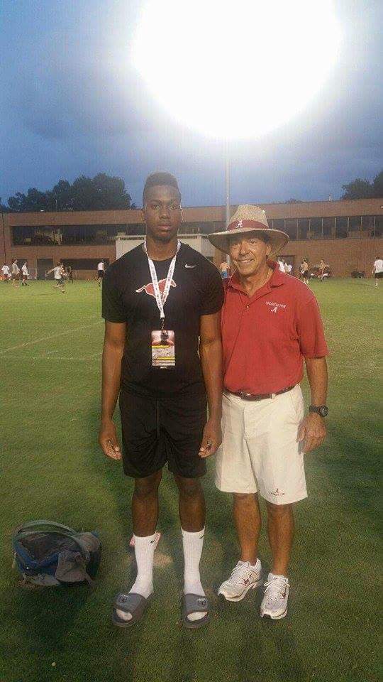 MichaelTunsil's tweet photo. SJB Academy 2017 OLB/DE Guy Thomas was offered by Alabama today. #BirdGang #NFZ http://t.co/bcfvWeMwZ8