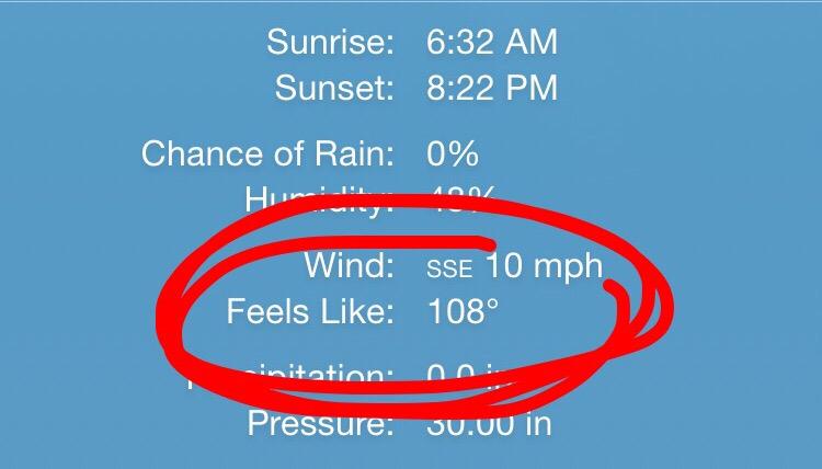 beingwithbri's tweet photo. The heat has no chill #GrowingUpInTexas http://t.co/aFbt0nIiHc
