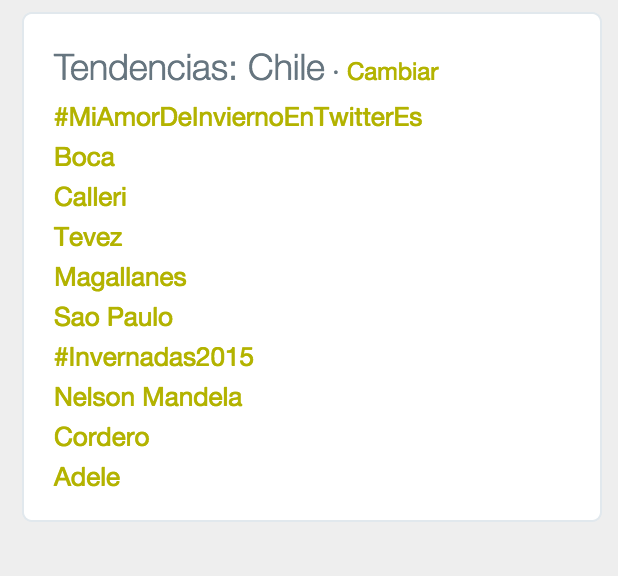 somoscroop's tweet photo. #Invernadas2015  ya es tendencia en #chile  :) :) RT #PUQ http://t.co/LHEw0z0KvI