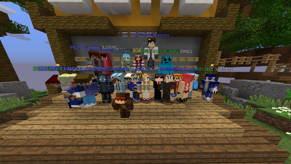 jamie on twitter welcoming 8 new helpers to the hypixel team http