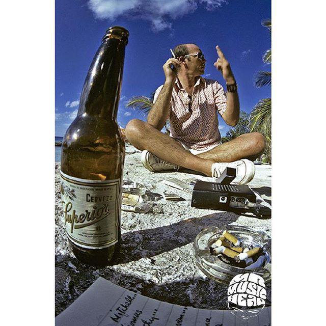 Dos Cervezas por favor....
HAPPY BIRTHDAY Hunter S. Thompson!!!   Photo by Al Satterwhite 