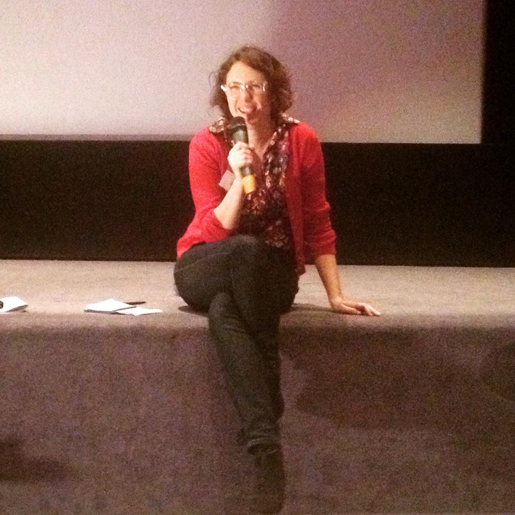 RosieLourde's tweet photo. @TheKateringShow producer Tamasin generously sharing how it's all been and what's next #screenmakers2015 @MRCAdelaide http://t.co/dSrCBdlK0T