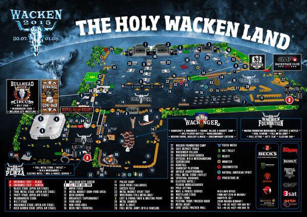 12 Days to <a href="/Wacken/">Wacken Open Air</a> ..can't wait for The Holy Wacken Land 2015, see you soon in Germany!! :D \m/