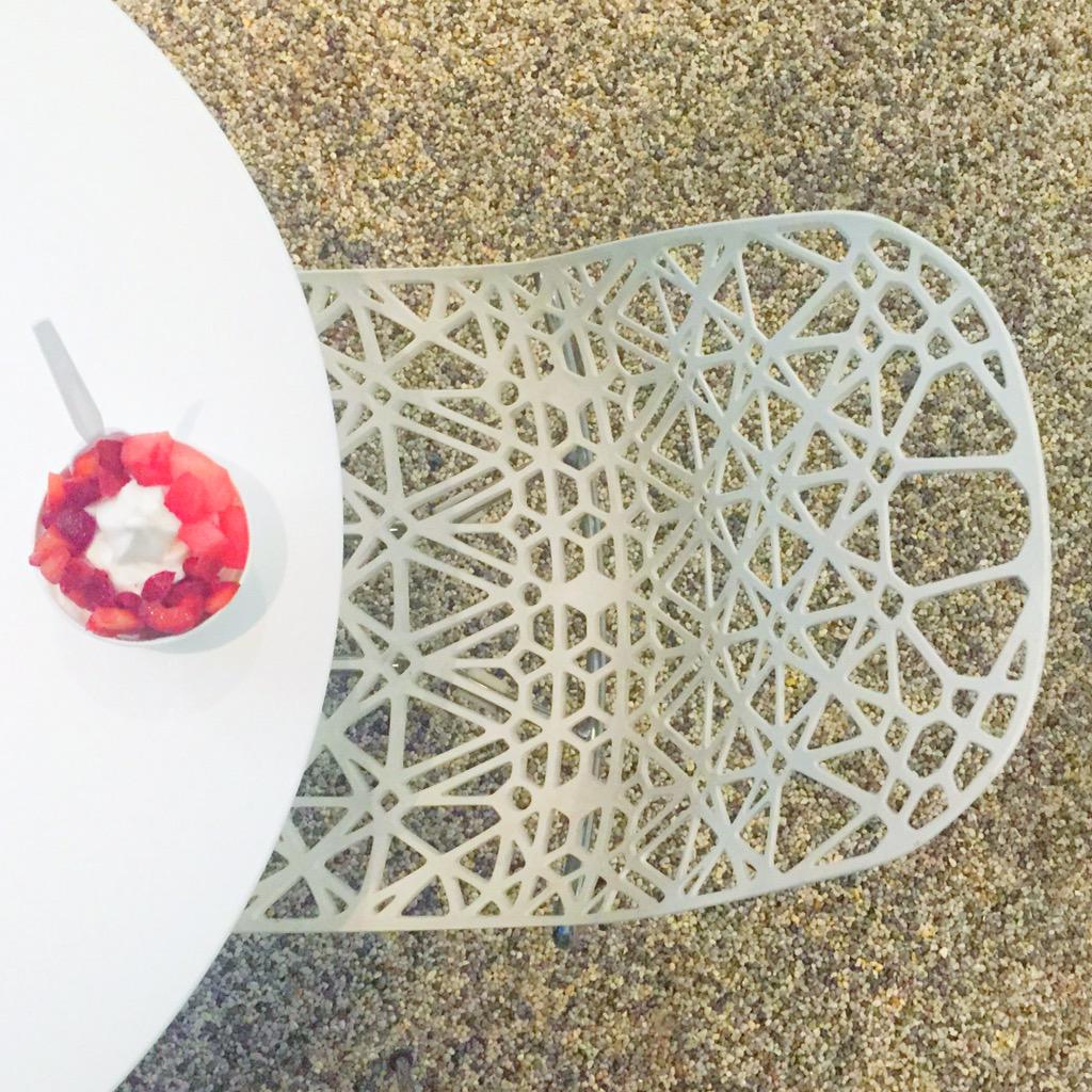 After a hot, humid day some <a href="/Pinkberry/">Pinkberry</a> was in order!💕🍉🍓🍧 #pinkberryobsession #pinkberry #yummy #yummies #gleamsters