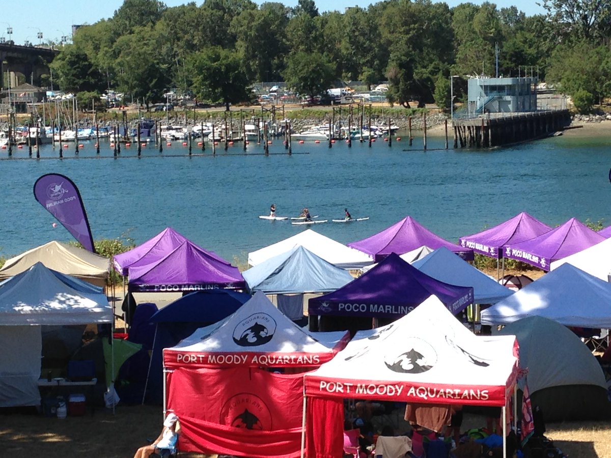 PocoMarlins's tweet photo. Not a bad spot to hang out at for a swim meet, and great having @ptmoodyaquarian as neighbours @BCSSAstaff http://t.co/bfdgGZtAeq