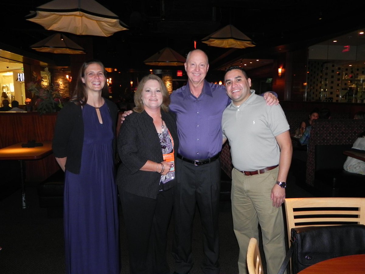 Texan_AT's tweet photo. Celebrating w @jssimpson9 on Fri
#SWATA2015 Hall of Fame Induction
Congratulations on this HUGE honor!
#Impactful http://t.co/bK3XlTyLDy