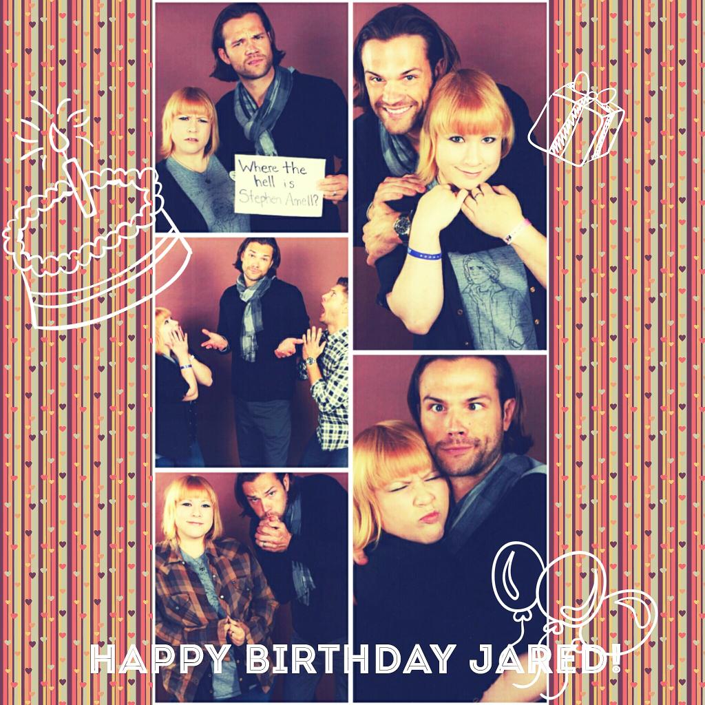 Happy birthday to my favourite human, Jared Padalecki     