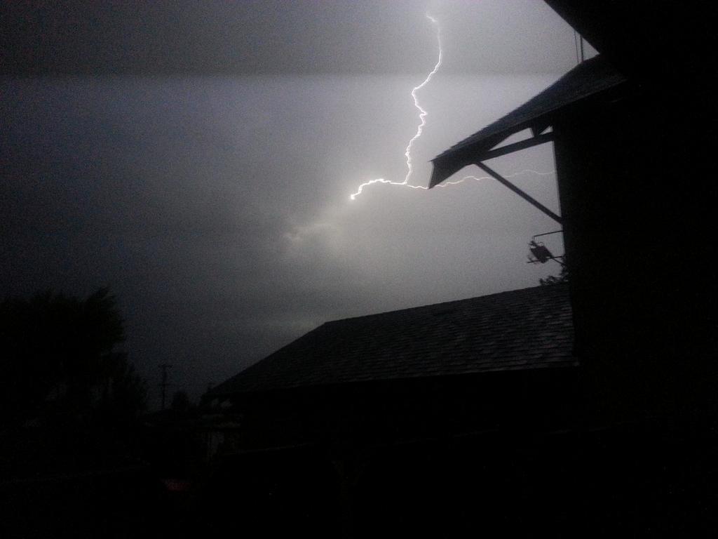 View from the Anthony mansion. Guess I am part of 34,000 PG&amp;E Fresno customers without power.