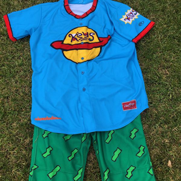 SportsCenter's tweet photo. 90's kids rejoice. Orioles' minor league affiliate to wear "Rugrats" jerseys later this month. (via @FrederickKeys) http://t.co/mb6nu44FN8