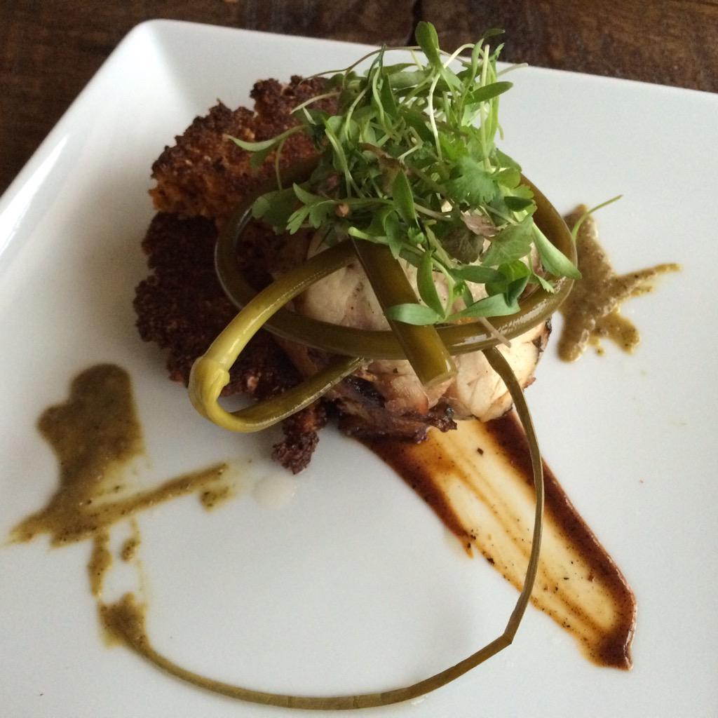 jenniferhbowman's tweet photo. Just scared everyone at the table by ordering rabbit. But you know what? It was pretty good! #lovelansing http://t.co/v0zdCils9a