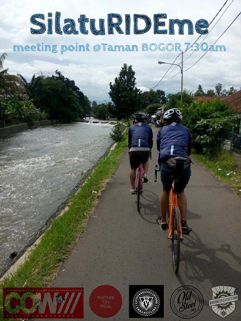 Yuk ah biar gak kendor :D 
#CyclingOnWeekend sambil #SilatuRIDEme 
Tikum di Taman BOGOR (sebrang eks PP)