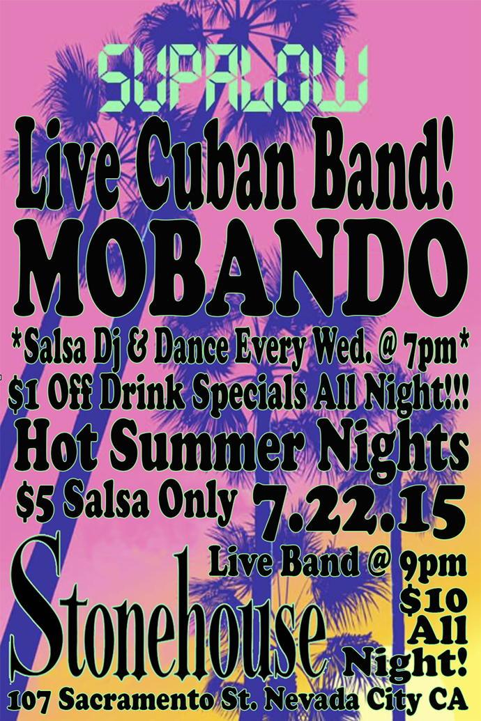 tambordrum's tweet photo. Nevada city hot summer nights after party with Live Cuban Music http://t.co/9GJoj4jUq2