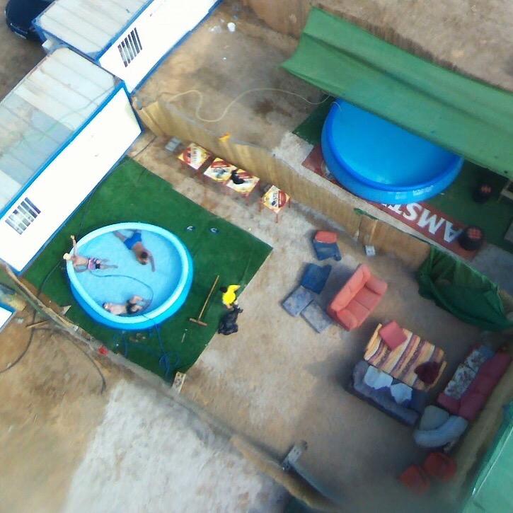 Los_Mezclaos's tweet photo. Foto aérea de nuestro patio. http://t.co/JEnHUOYzfg