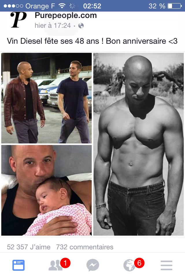 Happy Birthday Vin Diesel  