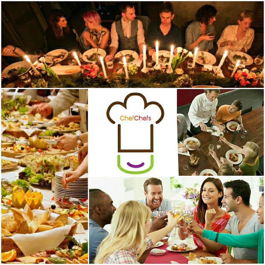 chefchefscom's tweet image. There's something special about sharing a meal with friends, strangers and then new friends.

ChefChefs.com