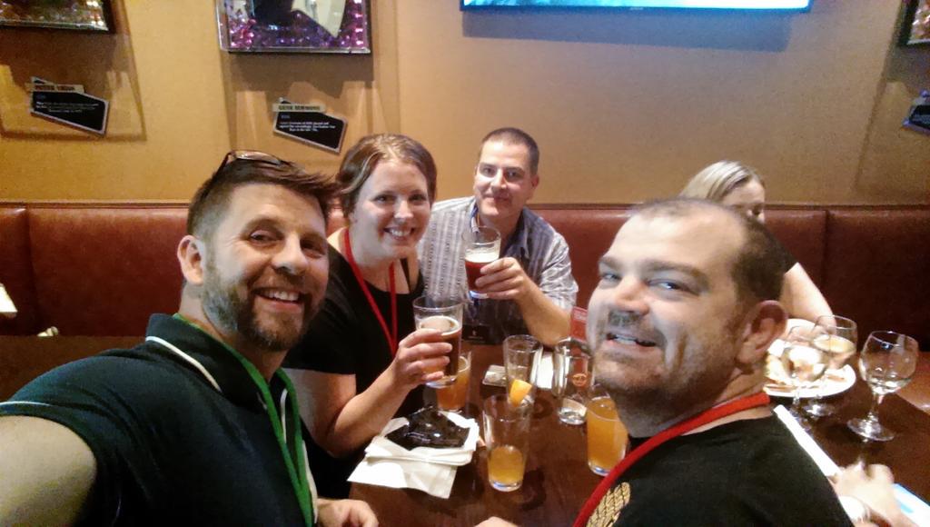 RyanBoog's tweet photo. After party at the Hard Rock #JdayMN15 @hellofisher @corywebb @hdwebpros #joomlarocks http://t.co/a3gUuIGJuG