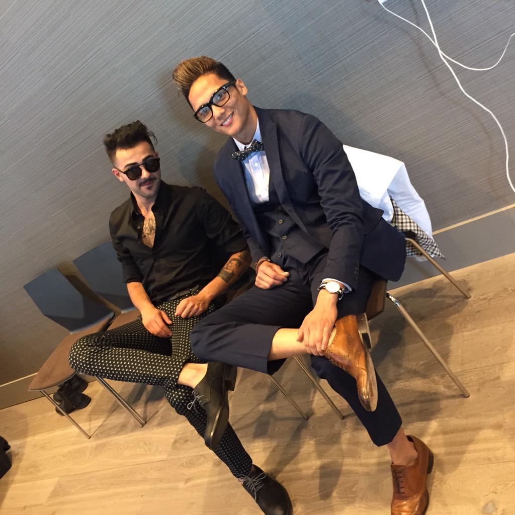 Models for the night hanging backstage in their first looks. #fashion #PNW